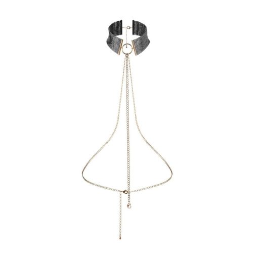 Desir Metallique Collar Black Erotikus Kiegészítő