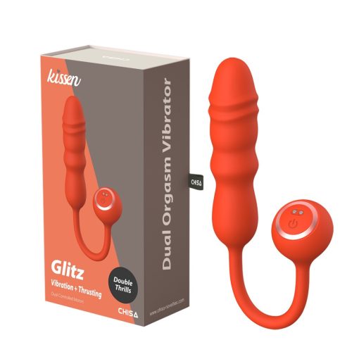 Kissen Glitz Nonfiguratív Vibrátor