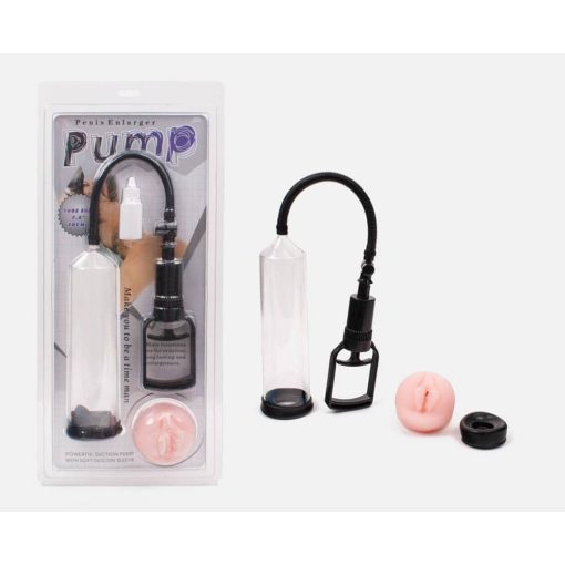 Penis Enlarger Pump Soft Pussy Clear Pumpa