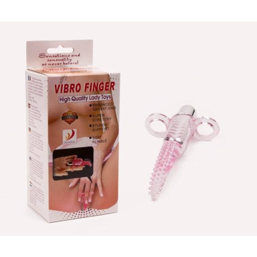 Vibro Finger Pink Ujjazó