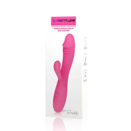 Pretty Love Snappy Pink Nonfiguratív Vibrátor