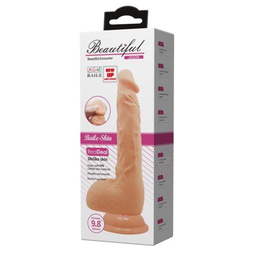 Beautiful Jason 9,8 " Vibrating Dildo Realisztikus vibrátor