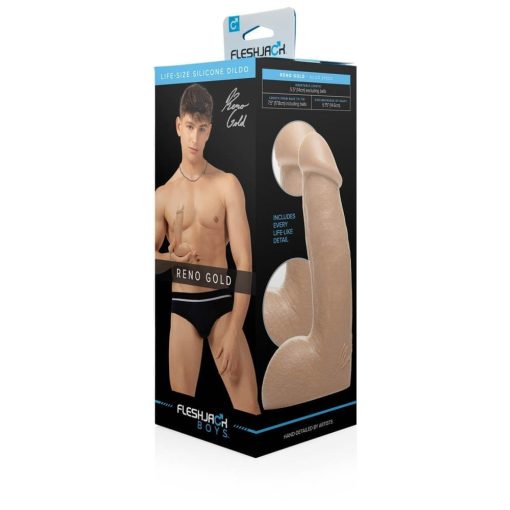 Fleshjack Boys Reno Gold Dildo
