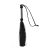 GP Silicone Flogger Whip Black Korbács/Pálca/Paskoló