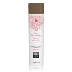   Massage oil passion - Cherry & Rosemary oil 100ml Masszázsgyertya/olaj