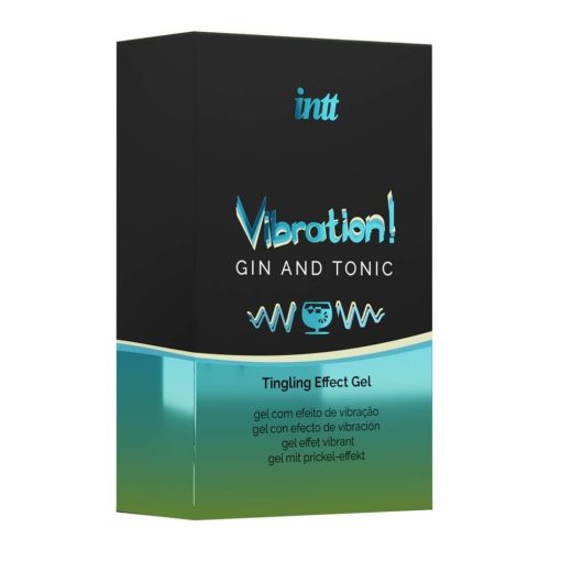 VIBRATION GIN & TONIC AIRLESS BOTTLE 15ML + BOX Vágyfokozó