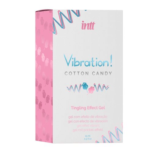 VIBRATION COTTON CANDY BOTTLE 15ML + BOX Vágyfokozó