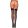 721000B SHEER BACK SEAM STOCKING O/S BLK Harisnya/Harisnyatartó