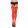 Sheer Stockings - RED - O/S - HOSIERY Harisnya/Harisnyatartó