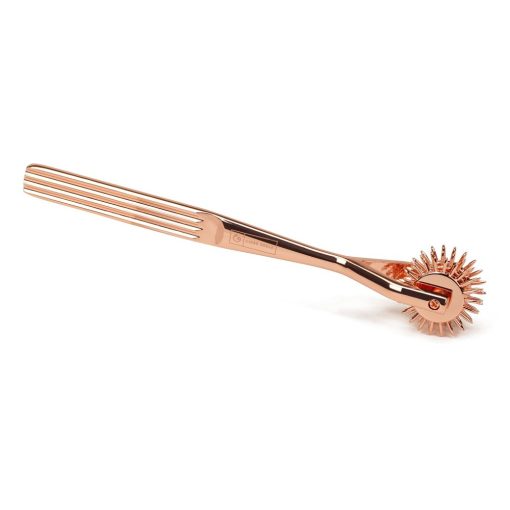 Three-Row Wartenberg Pinwheel Rose Gold BDSM kiegészítő