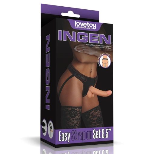 Easy Strapon Set 8.5'' Felcsatolható Eszköz