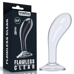   6.0'' Flawless Clear Prostate Plug Prosztata masszírozó