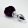 Pompon Metal Plug Small Purple Fenékdugó