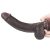 9'' Sliding Skin Dual Layer Dong Brown Dildó