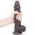 9'' Sliding Skin Dual Layer Dong Brown Dildó