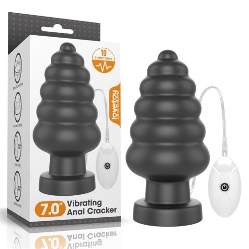 7" King Sized Vibrating Anal Cracker Fenékdugó