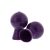 Nipple Sucker Pair in Shiny Purple Pumpa
