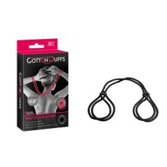 COTTON CUFFS BLACK Bilincs/Kötöző