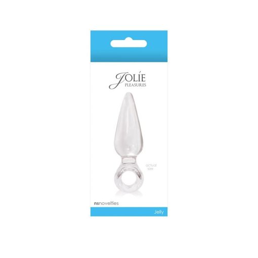 Jolie Pleasures Mini Clear Fenékdugó