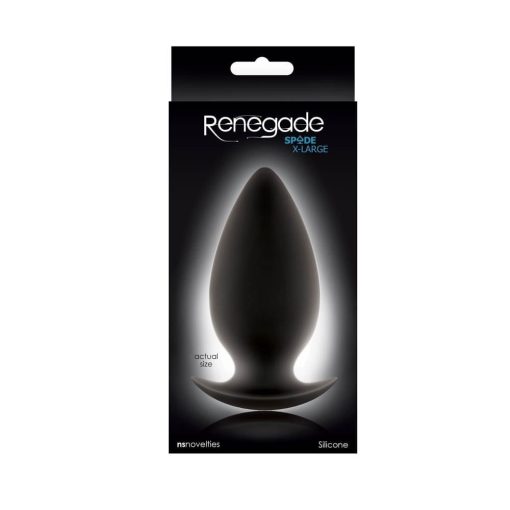 Renegade Spades X Large Black Fenékdugó