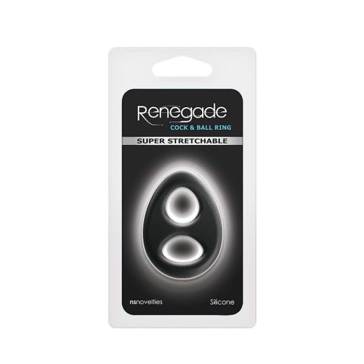 Renegade Romeo Soft Ring Black Péniszgyűrű/Mandzsetta
