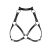 A740 harness black BDSM Hám