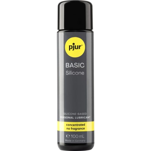 pjur® Basic Silicone - 100 ml bottle Szilikonbázísú síkosító