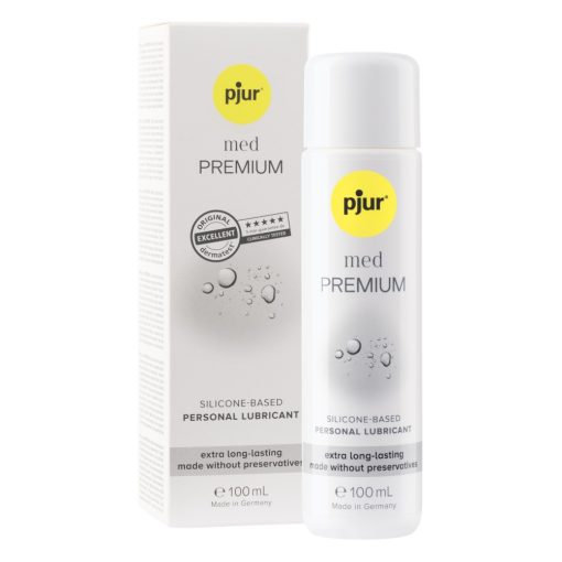 pjur® med PREMIUM glide - 100 ml bottle Szilikonbázísú síkosító