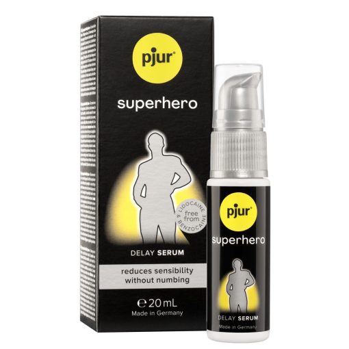 pjur Superhero delay Serum for men - 20 ml Késleltető termék