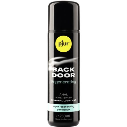 pjur BACK DOOR Regenerating Anal Glide Bottle 250 ml Vízbázisú Síkosító