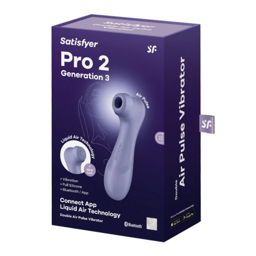 Pro 2 Generation 3 with Liquid Air lilac Bluetooth/App Csiklóizgató