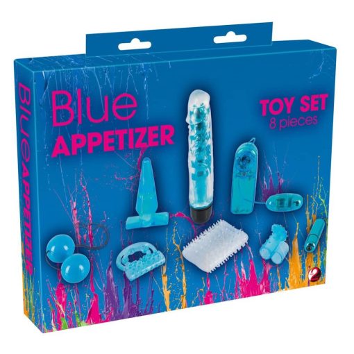 Blue Appetizer 8-piece set Szett (segédeszközök)
